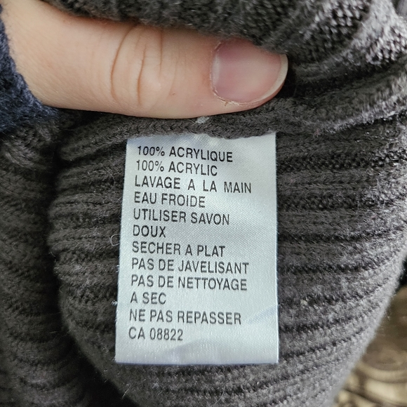 Vintage Petroleum ribbed sweater - Picture 6 of 7